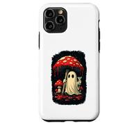 Martini d'halloween aux Champignons fantômes et effrayants de Cottage Core Coque pour iPhone 11 Pro
