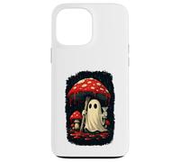 Martini d'halloween aux Champignons fantômes et effrayants de Cottage Core Coque pour iPhone 13 Pro Max