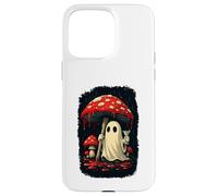 Martini d'halloween aux Champignons fantômes et effrayants de Cottage Core Coque pour iPhone 15 Pro Max