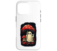Martini d'halloween aux Champignons fantômes et effrayants de Cottage Core Coque pour iPhone 16 Pro