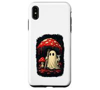 Martini d'halloween aux Champignons fantômes et effrayants de Cottage Core Coque pour iPhone XS Max