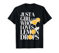 Martini Drinker Lemon Drop Cocktail Boissons T-Shirt