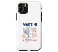 Martini Lobster Diet Vintage Cocktail Fruits de mer Coque pour iPhone 11 Pro