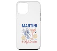 Martini Lobster Diet Vintage Cocktail Fruits de mer Coque pour iPhone 12 Mini