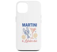 Martini Lobster Diet Vintage Cocktail Fruits de mer Coque pour iPhone 13