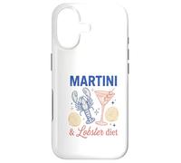 Martini Lobster Diet Vintage Cocktail Fruits de mer Coque pour iPhone 17