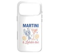 Martini Lobster Diet Vintage Cocktail Fruits de mer Coque pour iPhone 17 Pro Max