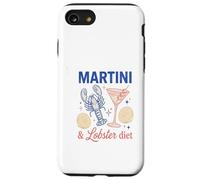 Martini Lobster Diet Vintage Cocktail Fruits de mer Coque pour iPhone SE (2020) / 7/8
