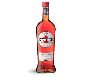 MARTINI Rosato Apéritif, 14,4% vol., 100cl / 1L, Apéritif demi-sec aux épices élégantes