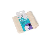 martini SPA - My Pet Spa - Tissu délicat en Bambou et Coton 50 x 50 cm pour toilettage des Animaux, Couleur Beige, 1 unité - Fabriqué en Italie -