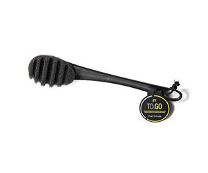 martini SPA - To.Go - Brosse corps avec éponge massage, noir, 90 g, 1 unité