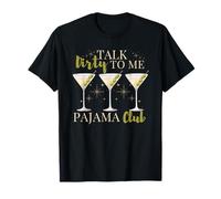 Martini Talk Dirty To Me Dirty Pyjama Club assorti vintage T-Shirt