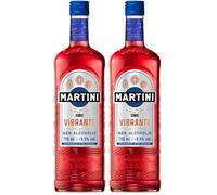 MARTINI Vibrante Apéritif non alcoolisé, 75 cl / 750 ml, Élaboré avec des plantes aromatiques de qualité supérieure (Lot de 2)