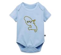 Martinique 972 Carte Martinique Antilles Body Manches Courtes Bébé Bio