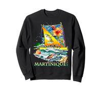 Martinique Antilles 972 Yole Bateau Homme Femme Et Enfant Sweatshirt