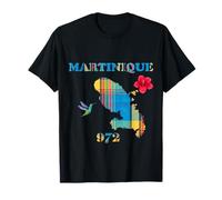 Martinique Département 972 Ile Antilles Françaises Madras T-Shirt