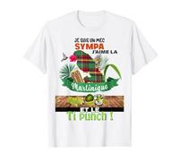 Martinique Ti Punch Antilles Française Apéro Mec Sympa T-Shirt