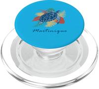 Martinique Tortue Cadeau Martiniquais Martiniquaise PopSockets PopGrip pour MagSafe