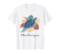 Martinique Tortue Cadeau Martiniquais Martiniquaise T-Shirt