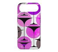 Martinis inspiré des années 50 Violet et Rose Coque pour iPhone Air