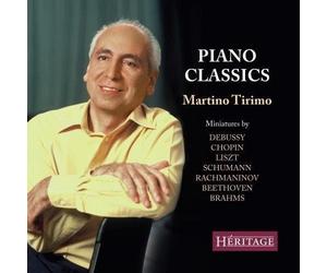 Martino Tirimo joue Debussy, Chopin, Liszt, Beethoven : Miniatures pour piano.