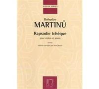 Martinu B. Rhapsodie Tcheque