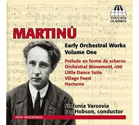 Martinu, Bohuslav : Oeuvres Orchestrales de Jeunesse Vol.1