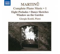 Martinu – Intégrale de la musique pour piano, Vol. 1