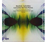 Martinu : Concerto pour 2 Pianos : Schnittke : Concerto pour Piano a 4 Mains...