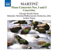 Martinu – Concertos pour piano n° 3 et 5 – NAXOS