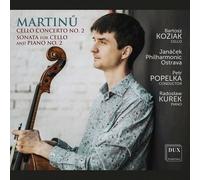 Martinu / Janacek Philharmonic Ostrava - Martinu Cello Concerto No. 2 Sonata For Cello And Piano No. 2 [Compact Discs]