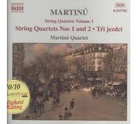 Martinu: String Quartets, Vol. 1 by B. Martinu [CD] NEUF