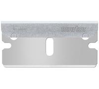 MARTOR 10 x lame de rechange grattoir, 19,3 mm, Tranchante, En magasin, Arrondi, Utilisable 1 fois, Acier, No. 60044