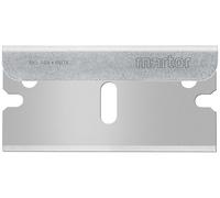 MARTOR 10 x lame de rechange, Lames de rechange inoxydables Grattoir, 19,3 mm, Tranchant, En magasin, Utilisable 1 fois, Acier, No. 44