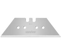 MARTOR 10 x lame trapézoïdale, Lames de rechange Cutter, Couteau de sécurité, 19 mm, Tranchant, Dans distributeur, Utilisable 2 fois, No. 61