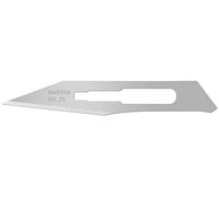 MARTOR 10 x lames de scalpel, lames de rechange couteau graphique, couteau de bricolage, 9 mm, tranchant, utilisable 1 fois, n° 25