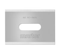MARTOR 10 x lames industrielles, lames de rechange cutter, couteau de sécurité, 18,5 mm, tranchantes, Dans distributeur, utilisables 4 fois, n° 192
