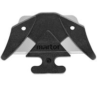MARTOR 10 x lames SECUMAX, lames de rechange Cutter, couteau de sécurité, 25,8 mm, tranchant, 2 fois utilisable, n° 3550