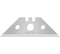 MARTOR 10 x lames trapézoïdales, Lames de rechange Cutter, Couteau de sécurité, 19 mm, Tranchant, Dans distributeur, Utilisable 2 fois, No. 42045