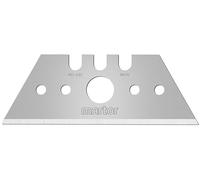 MARTOR 10 x lames trapézoïdales, Lames de rechange Cutter, Couteau de sécurité, 19 mm, Tranchant, Dans distributeur, Utilisable 2 fois, No. 610