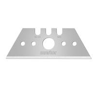 MARTOR 10 x lames trapézoïdales, Lames de rechange Cutter, Couteau de sécurité, 19 mm, Tranchant, Dans distributeur, Utilisable 2 fois, No. 610
