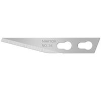 Martor Lame de rechange pour lame graphique 34 – Modèle 34.65 – 5,7 mm – 100 pièces