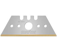 MARTOR 10x Lame Cutter Trapèze TiN 26 mm, 2 fois, Acier Inoxydable