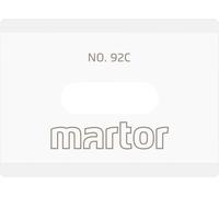 MARTOR 2 x lame céramique, lames de rechange cutter, couteau de sécurité, 18,5 mm, tranchant, utilisable 4 fois, n° 92C
