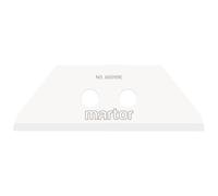 MARTOR 2 x lame céramique, Lames de rechange Cutter, Couteau de sécurité, 19 mm, Tranchant, Arrondi, Utilisable 2 fois, No. 60099C
