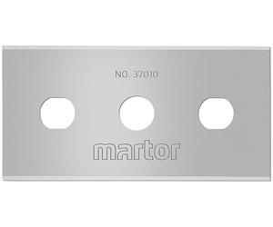 MARTOR 350 x lame industrielle, lames de rechange cutter, couteau de sécurité, 22 mm, tranchant, Dans distributeur, utilisable 4 fois, No. 37010