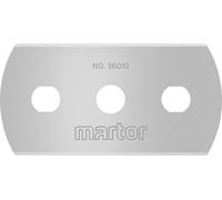 MARTOR 350 x lame industrielle, lames de rechange cutter, couteau de sécurité, 22 mm, tranchant, Dans distributeur, utilisable 4 fois, n° 36010