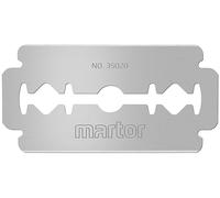 MARTOR 500 x lames industrielles, lames de rechange cutter, couteau de sécurité, 22 mm, tranchantes, Dans distributeur, utilisable 2 fois, No. 35020