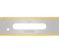 MARTOR 10 x lame d'injecteur n° 869 - Acier inoxydable avec revêtement TiN - Pointes arrondies pour la sécurité - Affûtage sur 2 faces - Lame de rechange