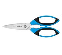 MARTOR Ciseaux, Ciseaux de sécurité tranchants, SECUPLUS 565, Coupe-fil, pointes arrondies, griffes à retourner, Acier inoxydable, droitiers & gauchers